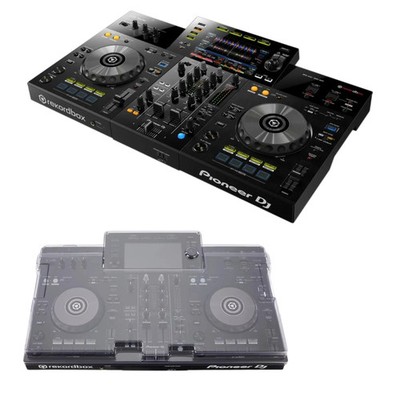 Pioneer DJ XDJ-RR Digital DJ System with Decksaver DS-PC-XDJRR Polycarbonate Cov