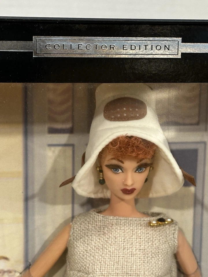 MUÑECA BARBIE LUCILLE BALL I LOVE LUCY EPISODIO 147 "LUCY OBTIENE UN VESTIDO PARIS" - NUEVA EN CAJA Foto 2 de 4