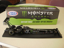 NHRA 1/24 AUTO WORLD BRITTANY FORCE 2021 MONSTER ENERGY TOP FUEL DRAGSTER