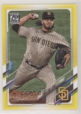 2021 Topps Walgreens Yellow Dinelson Lamet #418 0q7