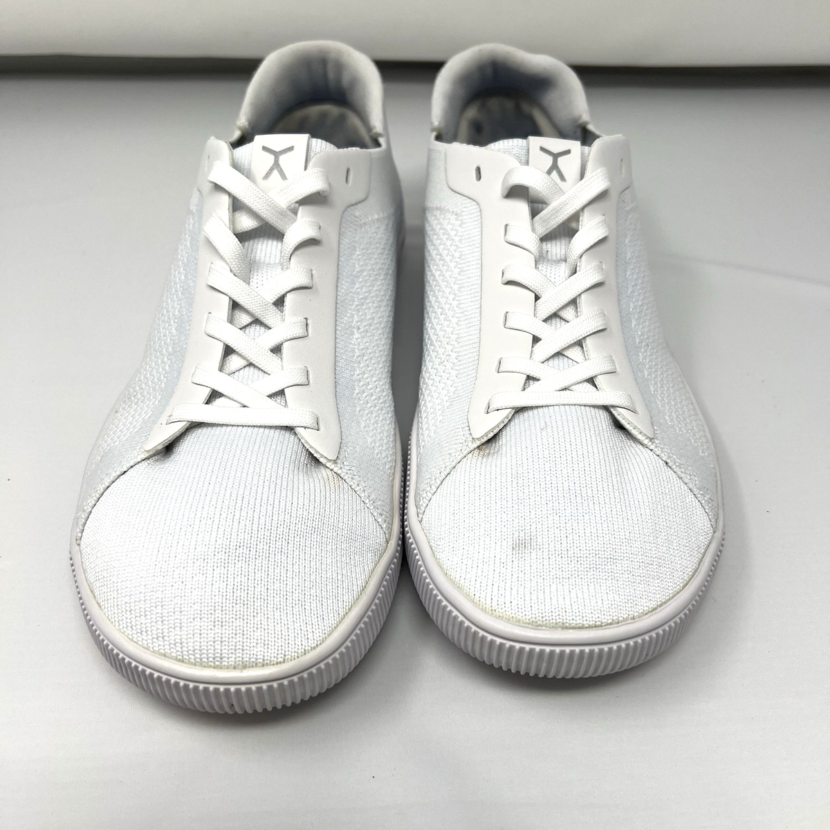 New • Flux Footwear • White Adapt Knit Trainer Sneakers Shoes Wide Toe Box M/11 Flux Footwear Adapt Trainer All White | Mercari main image 2