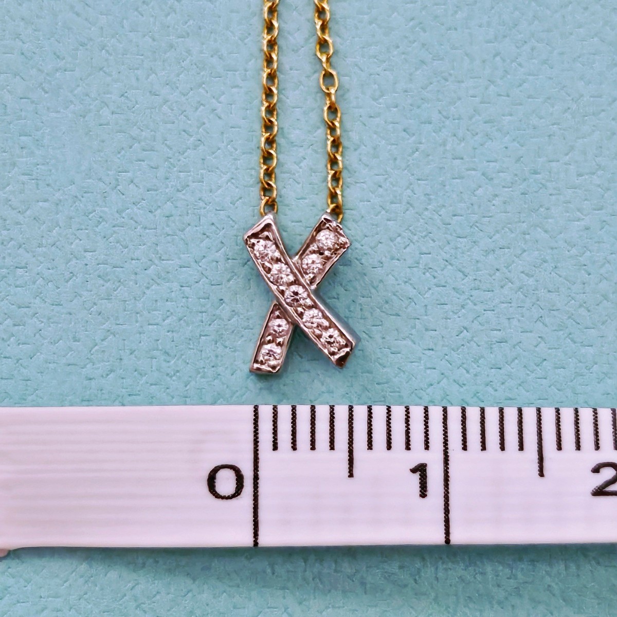 Tiffany & Co. Paloma Picasso Signature X Graffiti Diamond 18k