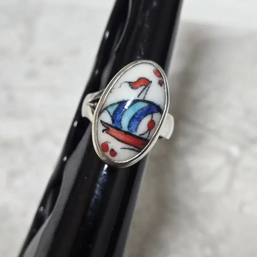 925 Silver Handmade Dotted Pattern Ring - Adjusta… - image 1