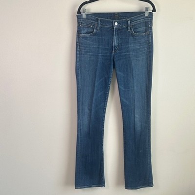 Citizens Of Humanity Low Rise Boot Cut Distressed Made In USA Jeans 30 Cowgirl
