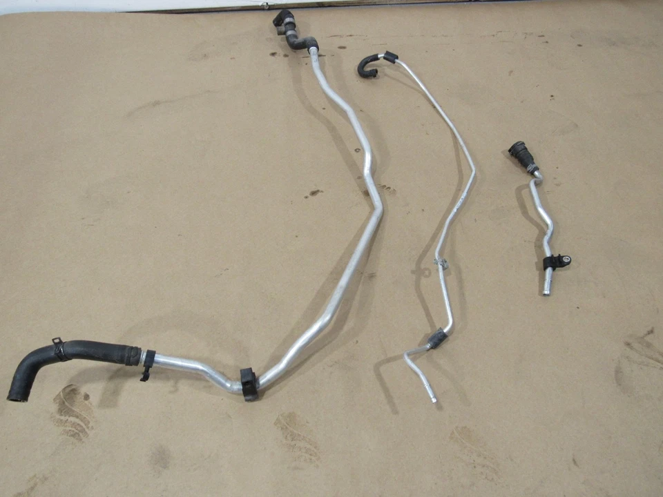 Juego de 3 tubos de manguera de refrigerante turbo Mercedes SL550 R231 2013 13-19; Foto 4 de 4