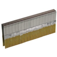 Senco N21BRB Wire Staple, 7/16 in W Crown, 2 in L Leg, 16, Bright Basic