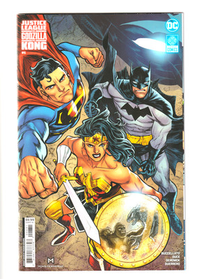 Justice League vs Godzilla vs Kong #6 DC Comics 2024 Francis Manapul Cover, NM+