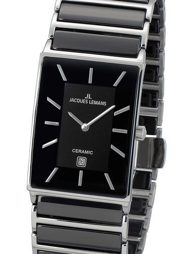 Jacques Lemans Orologio Uomo Quarzo 1-1593.1G - Elegante, Cronografo, Cassa In Acciaio, 5 ATM, Garanzia