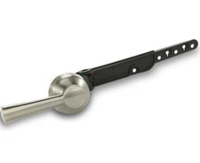 Strong Arm Metal Toilet Handle and Lever - Universal to Fit Front, Angled, Si...