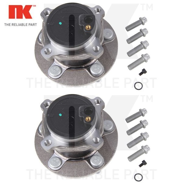 2X Radlagersatz NK 762547 2 Radlager Satz Links Rechts Hinterachse Hinten-image