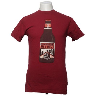 DC Shoes, T-shirt, Größe: S, Rot, Baumwolle, Print, Herren #C5H