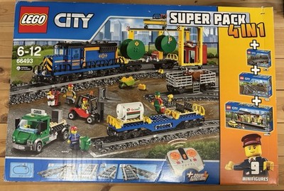 Lego City 66493 City Train Super Pack Neu/OVP aus Sammlungsauflösung 4in1 SET