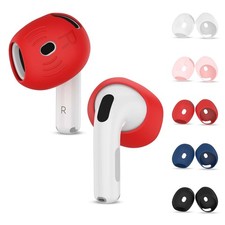 AirPods 4 Ear Tips Cover, Silicone Anti-Slip, 5 Colors, Charging Case Fit