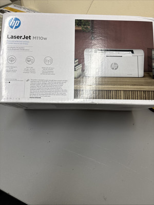 HP LaserJet M110w Laser Printer, Black And White Mobile Print Up to 8000 pages