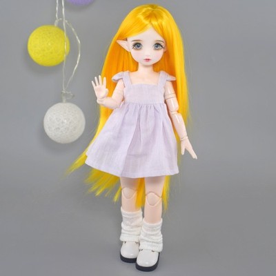 Handmade Full Set 30cm BJD Doll 1/6 Ball Jointed Girls SD Dolls Elf Ears Dolls