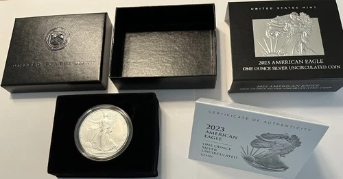 2023-W American Silver Eagle — photo from another recent sale