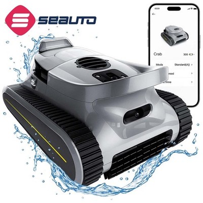 Seauto SAT30 Akku Poolreiniger Roboter für Pool Wand & Boden Reinigung mit App