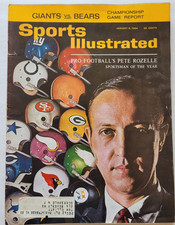 1964 PETE ROZELLE SPORTSMAN OF THE YEAR COMMISSIONER 1/6 SPORTS ILLUSTRATED
