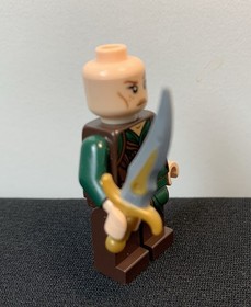 LEGO The Hobbit Rare TAURIEL Minifigure w/ Sword (Set 79001)  No Hairpiece