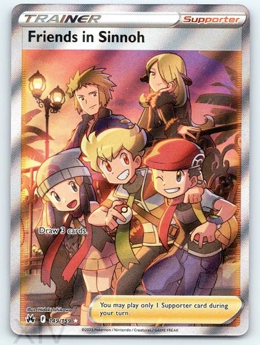 Friends in Sinnoh 149/159 Pokemon Crown Zenith Ultra Rare