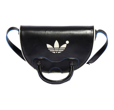 Adidas Originals Blue Version Women's Black White Satchel Bag IJ5993  NWT
