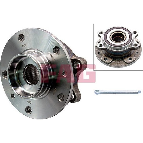 FAG 713 6331 80 Radlagersatz FüR Renault Kadjar HA HL-image