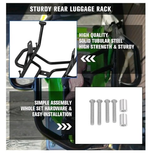 CHIFUN Luggage Rear Rack Cargo Replacement for Kawasaki KLX230 KLX 230 2019-25 - Picture 5 of 7