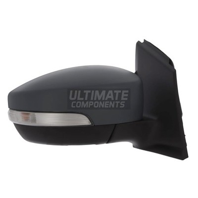 Ford Kuga 2012-2020 Wing Door Mirror Power Fold Primed Cover Drivers Side Right