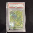 Bulbasaur 166 Illustration Rare Pokemon Scarlet & Violet 151 PSA 9 OC Error Cert
