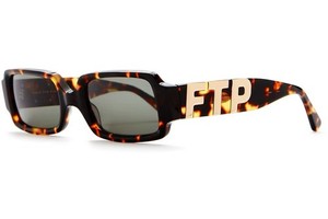 FTP x Crap Eyewear 2021 Square Sunglasses Tortoise