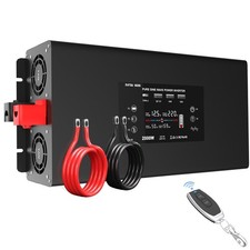 12V auf 230V 2000W Reiner Sinus Wechselrichter Inverter Spannungswandler 2USB EU