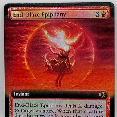 Magic The Gathering End-Blaze Epiphany Foil Borderless ECL 0364 Rare MTG Card