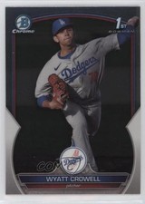 2023 Bowman Draft Chrome Wyatt Crowell #BDC-63 uk2