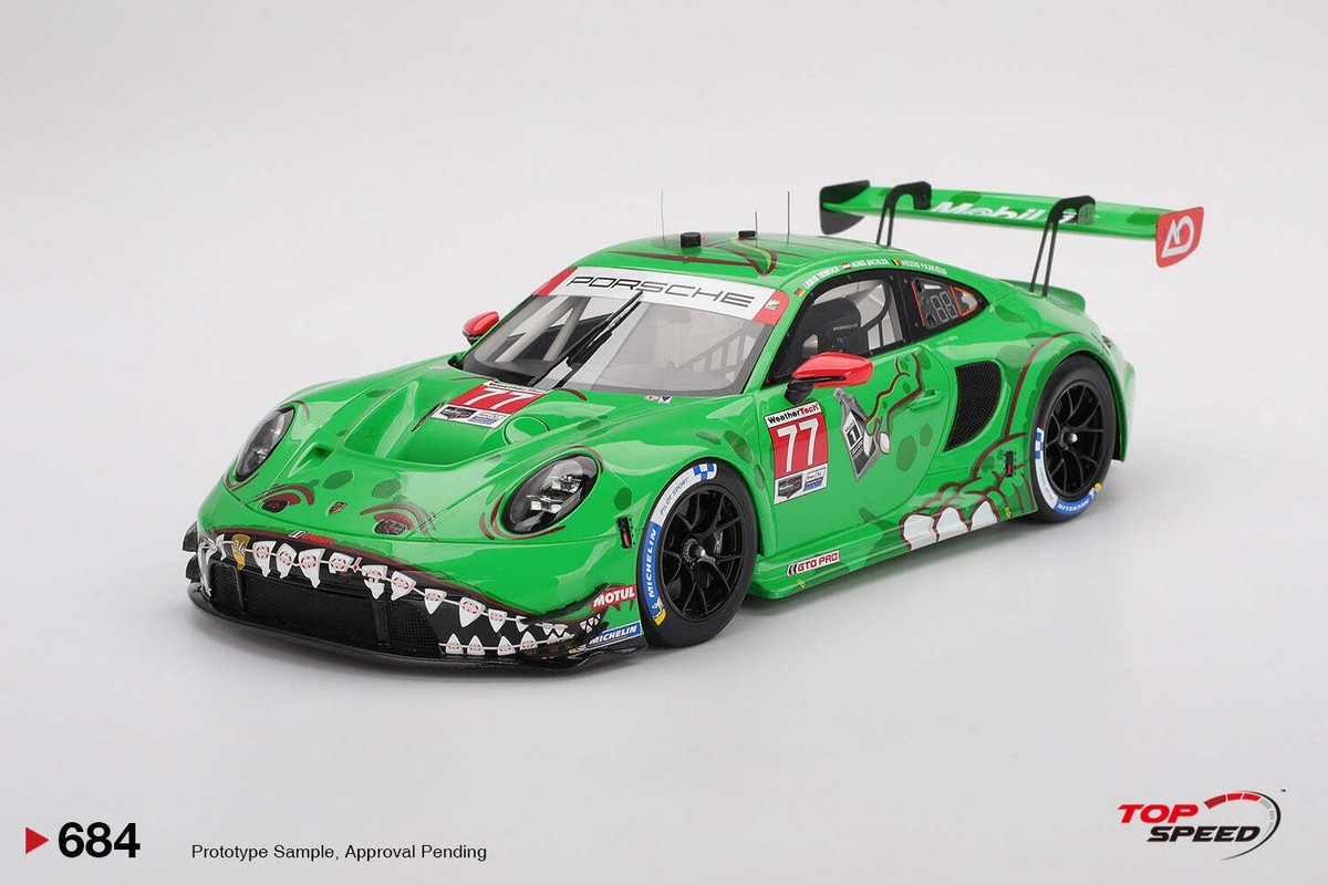 Topspeed Porsche 911 GT3 R 992 #77 Rexy AO Racing IMSA Winner 2025
