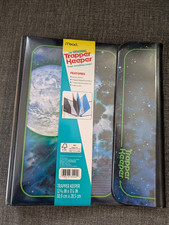 Trapper Keeper Binder Portfolio with 2 Folders 2023 Mead Retro Space Moon NEW