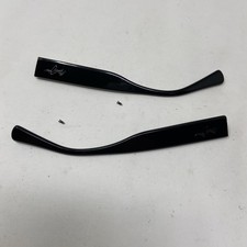 Maui Jim PLUMERIA MJ768-02 GLOSSY BLACK TEMPLE ARM PARTS WITH SCREWS 203L