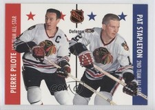 1995 Parkhurst 1966-67 Design All-Star Pierre Pilote Pat Stapleton #123 HOF 0f8