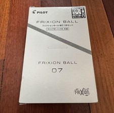 Pilot FriXion Ball 0.7mm Blue Refills 30 Pack Bulk Genuine Japan LFBKRF30F3L