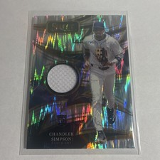 2025 Panini Select Prizm Sparks SP-CS Chandler Simpson Tampa Bay Rookie