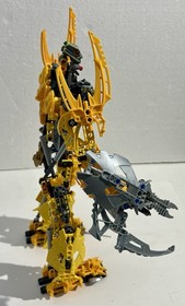 LEGO Bionicle Toa Mata Nui 8998 Assembled w/manuals Incomplete No Mask