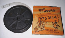 1950  s Vintage Excel Western 16mm Film Russell Hayden Outlaw's Round-Up SAMPLER