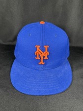 Vintage New Era New York Mets 59Fifty On Field Fitted Hat Made In USA 8