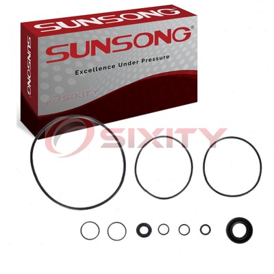 Sunsong Power Steering Pump Seal Kit for 1977-1993 Dodge W150 Drive Fluid ci