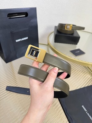 Authentic Yves Saint Laurent Belt for Sale NEW YSL Width:3.0cm/1.18in