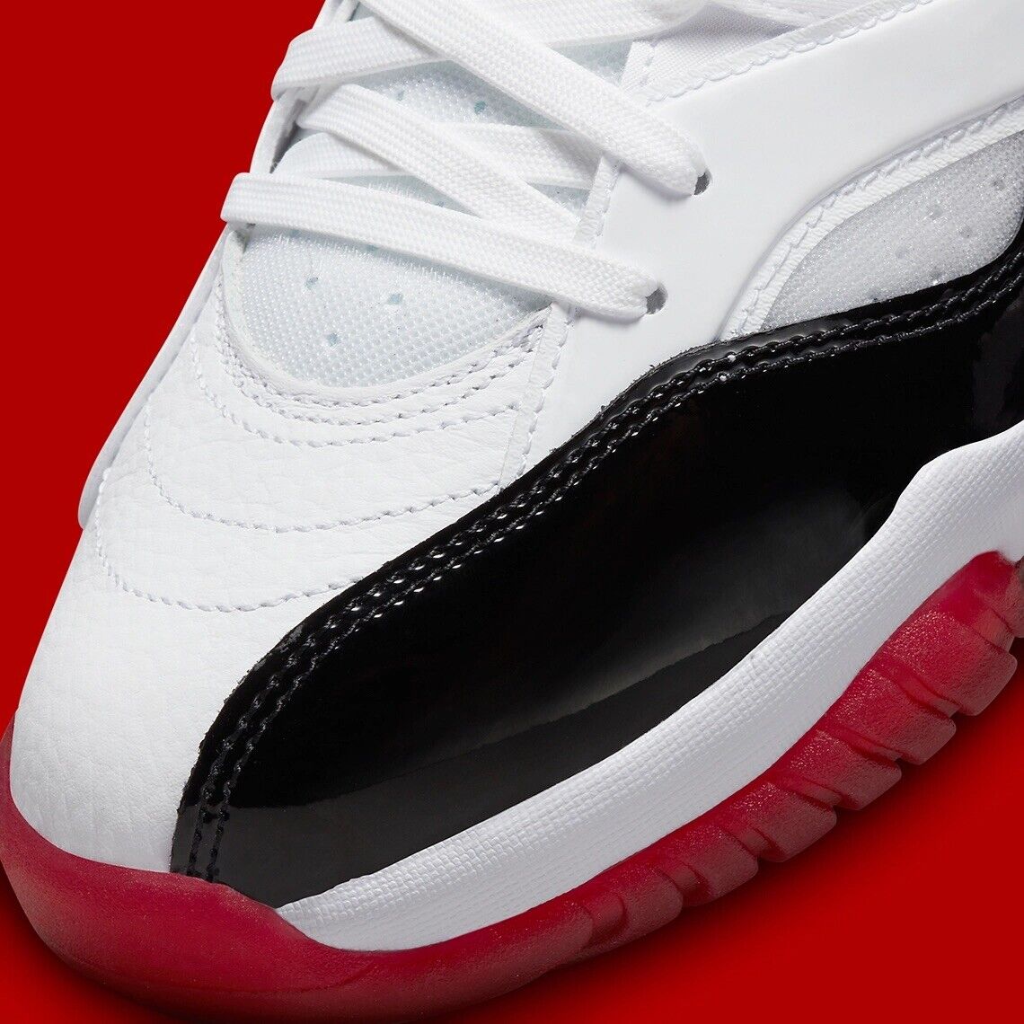 Nike Air Jordan Jumpman Two Trey Bred Black Red White Shoes DO1925-106 Men Sizes
