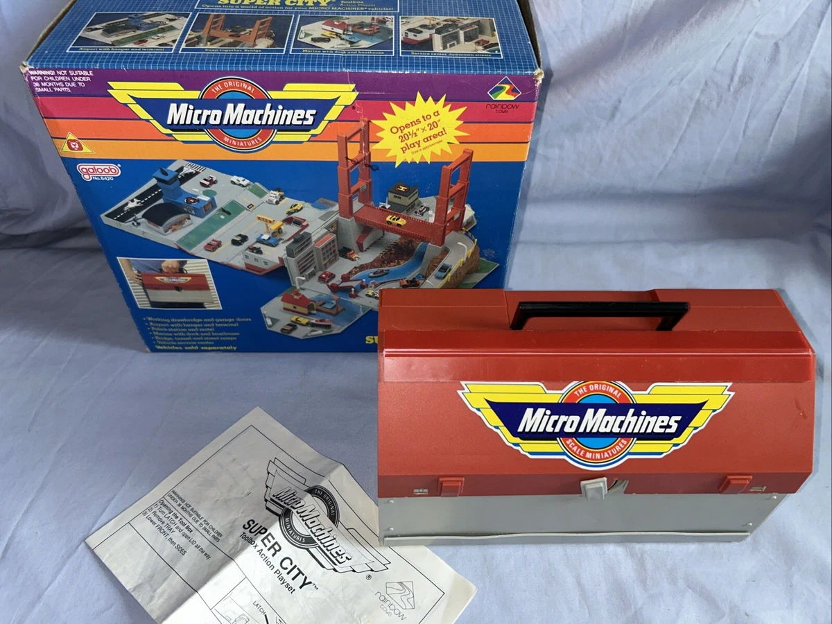 Jeu Micro Machines Secret - édition Française 1989 - Vintage Neuf - Modèle A95