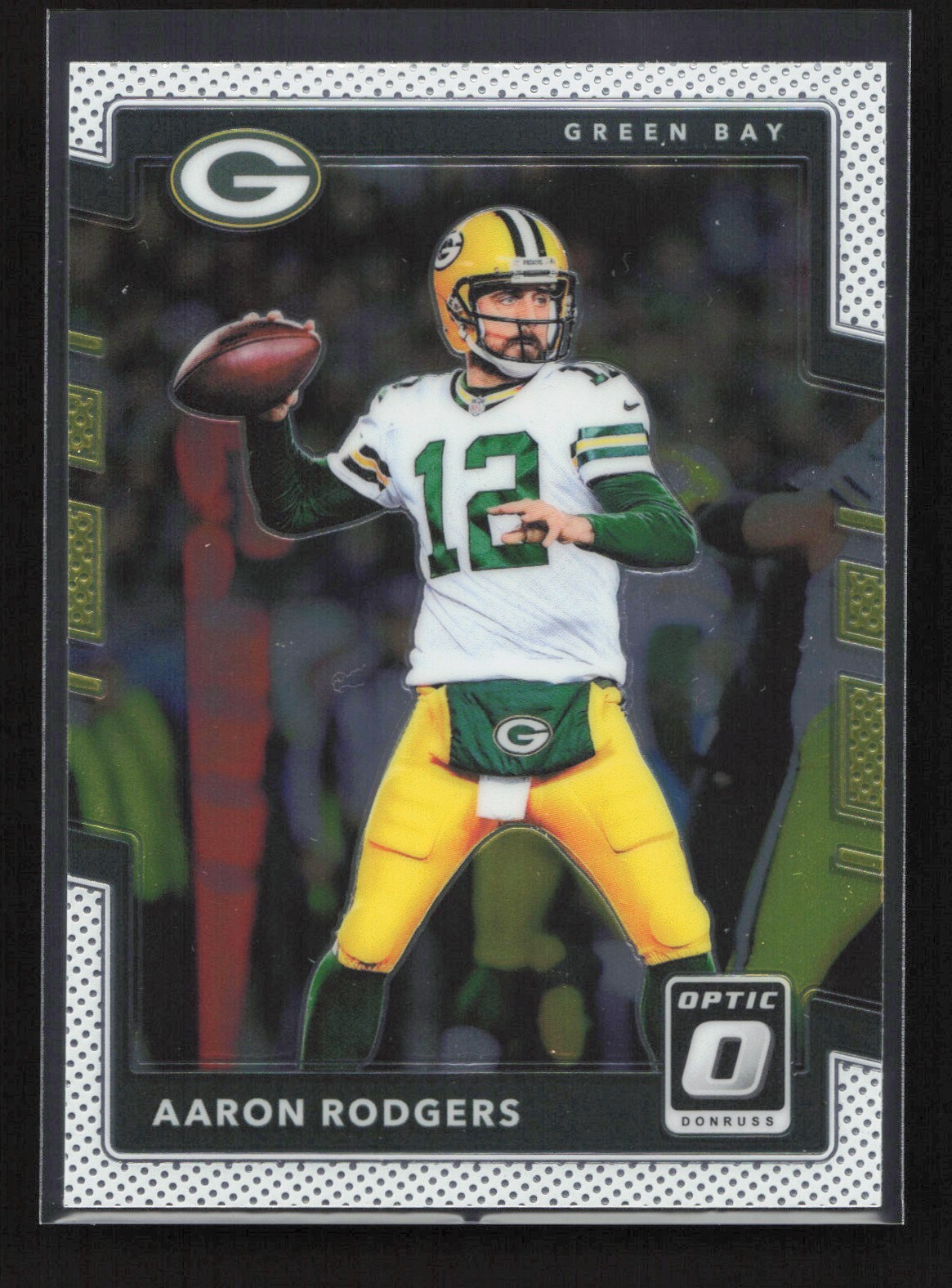 2017 Donruss Optic Aaron Rodgers #43 Green Bay Packers | eBay