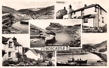 Boscastle Cornwall UK~Multi Foto Grußkarte