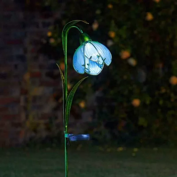 Smart Garden Snowdrop Stake Light Solar Powered Decorative Garden Lighting