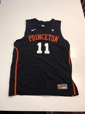 Game Worn Used Princeton Tigers Nike Basketball Jersey Size 2XL #11